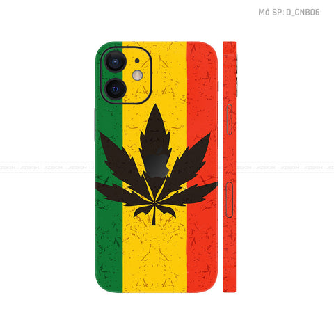 Dán Skin IPhone 12 Series Hình Canabis | D_CNB06