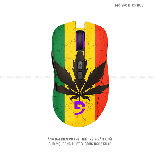 Skin Dán Chuột Fuhlen Hình Canabis | D_CNB06