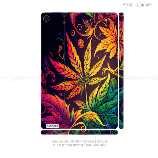 Dán Skin Máy Tính Bảng Lenovo Pad Series Hình Canabis | D_CNB07