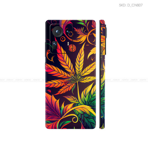 Dán Skin Điện Thoại Xiaomi Mi Mix Series Hình Canabis | D_CNB07