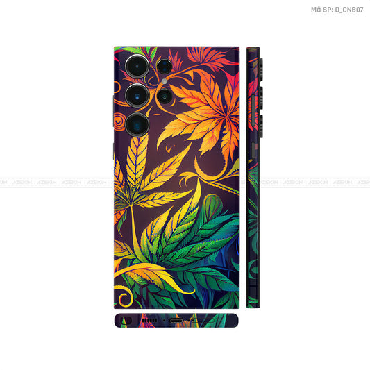 Dán Skin Samsung Galaxy S25 Series Chủ Đề Canabis | D_CNB07