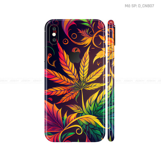 Dán Skin IPhone X Series Hình Canabis | D_CNB07