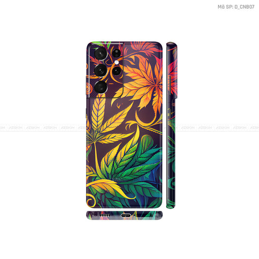 Dán Skin Galaxy S21 Series Hình Canabis | D_CNB07