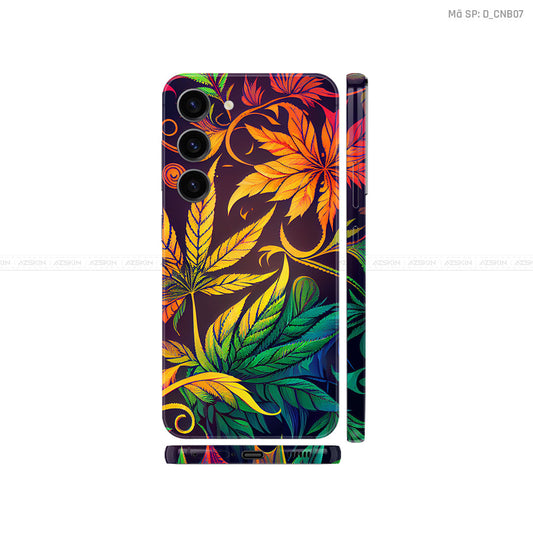 Dán Skin Galaxy S23 Series Hình Canabis  | D_CNB07