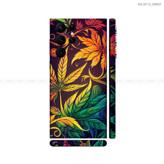 Dán Skin Galaxy S22 Series Hình Canabis | D_CNB07
