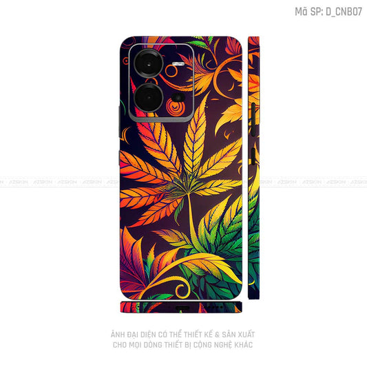 Dán Skin Vivo V Series Hình Canabis | D_CNB07