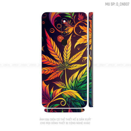 Miếng Dán Skin Điện Thoại OPPO F Series Hình Canabis | D_CNB07