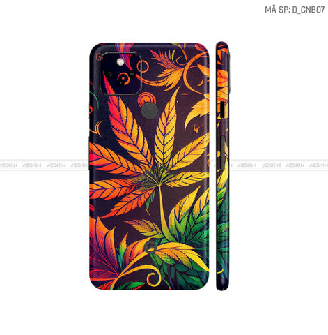 Dán Skin Google Pixel 5 Hình Canabis | D_CNB07