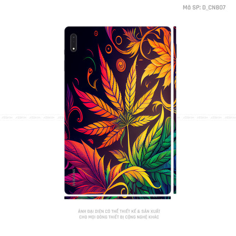 Dán Skin Galaxy Tab S7 Series Hình Canabis | D_CNB07