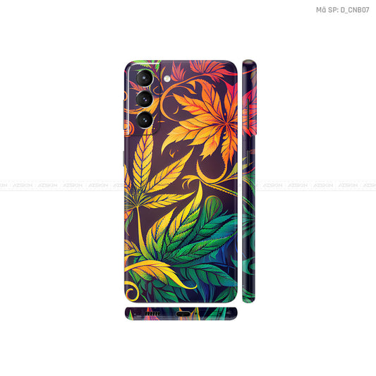 Dán Skin Galaxy S21 Series Hình Canabis | D_CNB07