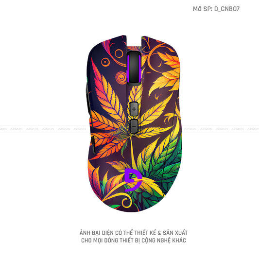 Skin Dán Chuột Fuhlen Hình Canabis | D_CNB07