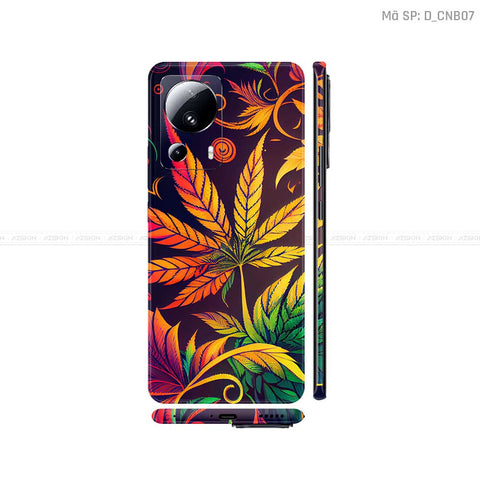 Dán Skin Xiaomi 13 Series Hình Canabis | D_CNB07