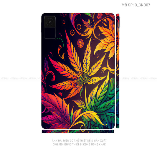 Dán Skin Máy Tính Bảng Xiaomi Mipad Hình Canabis | D_CNB07