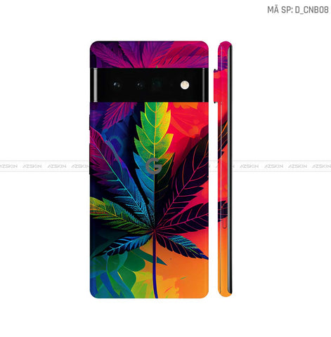 Dán Skin Google Pixel 6 Series Hình Canabis | D_CNB08