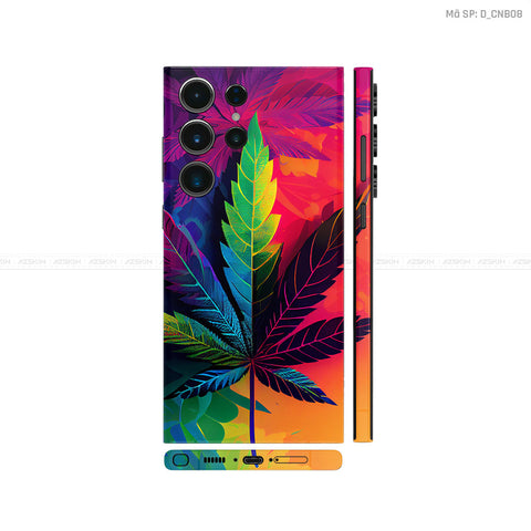 Dán Skin Samsung Galaxy S25 Series Chủ Đề Canabis | D_CNB08
