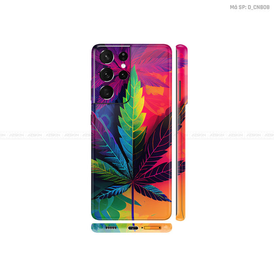 Dán Skin Galaxy S21 Series Hình Canabis | D_CNB08
