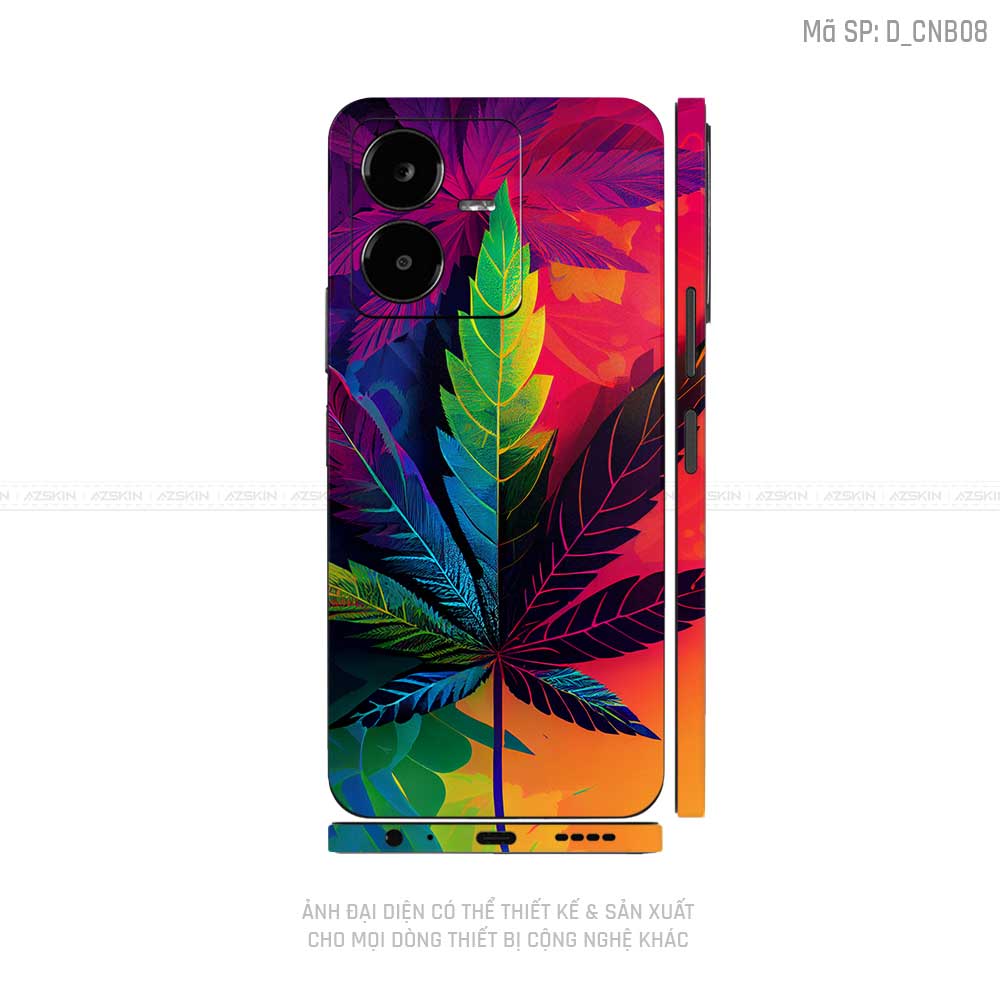 Dán Skin Vivo Y Series Hình Canabis | D_CNB08