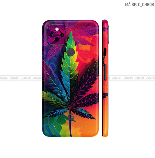 Dán Skin Google Pixel 5 Hình Canabis | D_CNB08