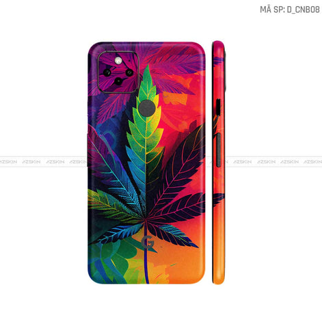 Dán Skin Google Pixel 5 Hình Canabis | D_CNB08