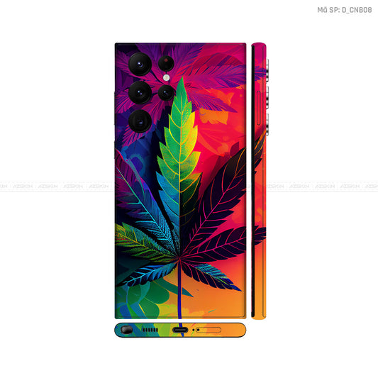Dán Skin Galaxy S22 Series Hình Canabis | D_CNB08