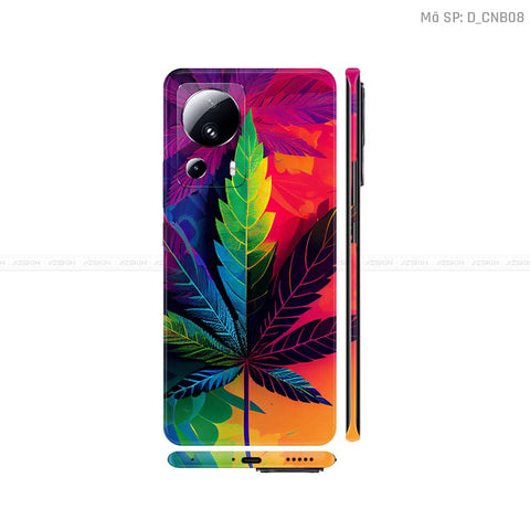 Dán Skin Xiaomi 13 Series Hình Canabis | D_CNB08