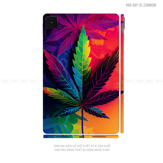 Dán Skin Máy Tính Bảng Xiaomi Mipad Hình Canabis | D_CNB08