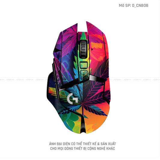 Skin Dán Chuột Logitech Hình Canabis | D_CNB08