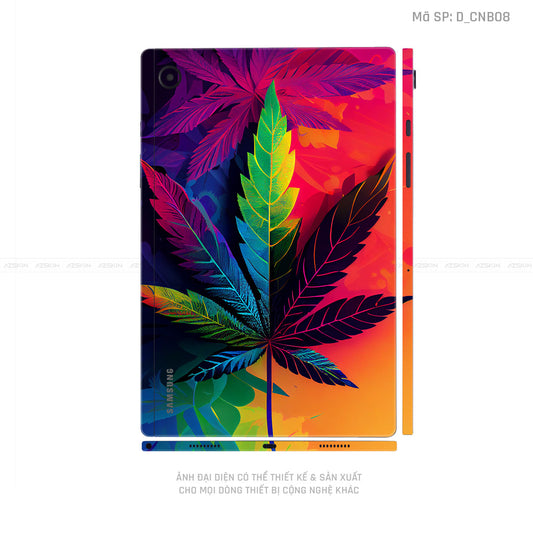 Dán Skin Galaxy Tab A Series Hình Canabis | D_CNB08