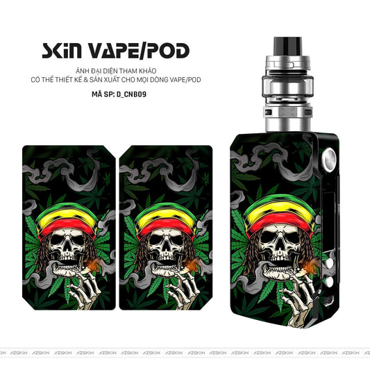 Dán Skin Vape Hình Canabis | D_CNB09