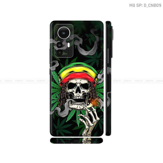Dán Skin Xiaomi 12 Series Hình Canabis | D_CNB09