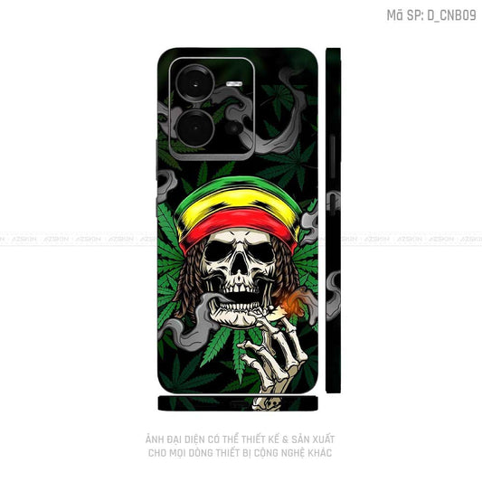 Dán Skin Vivo V Series Hình Canabis | D_CNB09
