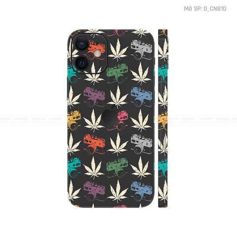 Dán Skin IPhone 12 Series Hình Canabis | D_CNB10