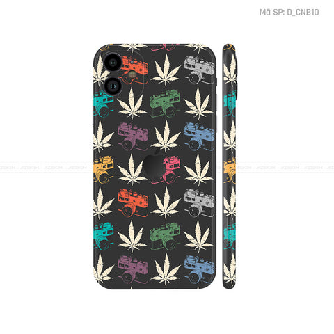 Dán Skin IPhone 11 Series Hình Canabis | D_CNB10
