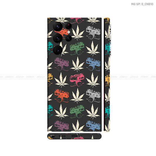 Dán Skin Galaxy S22 Series Hình Canabis | D_CNB10