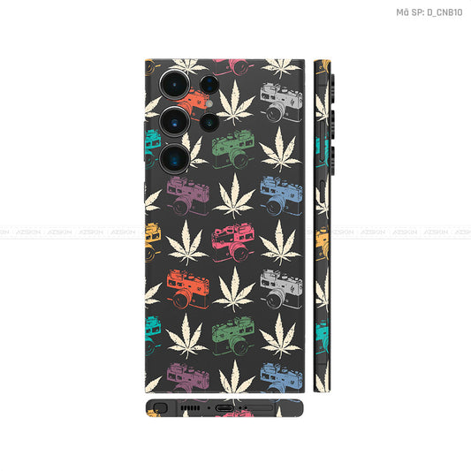 Dán Skin Galaxy S23 Series Hình Canabis  | D_CNB10