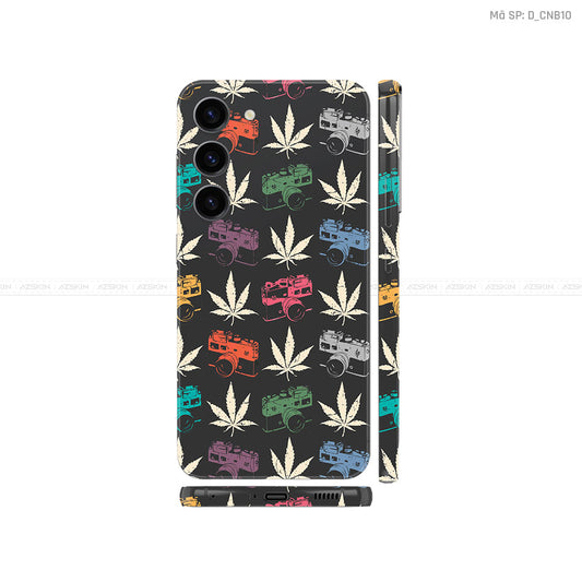 Dán Skin Samsung Galaxy S25 Series Chủ Đề Canabis | D_CNB10