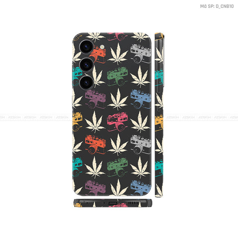 Dán Skin Samsung Galaxy S25 Series Chủ Đề Canabis | D_CNB10