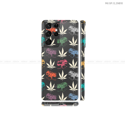Dán Skin Galaxy S21 Series Hình Canabis | D_CNB10