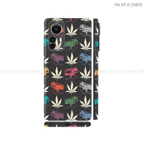 Dán Skin Xiaomi 12 Series Hình Canabis | D_CNB10