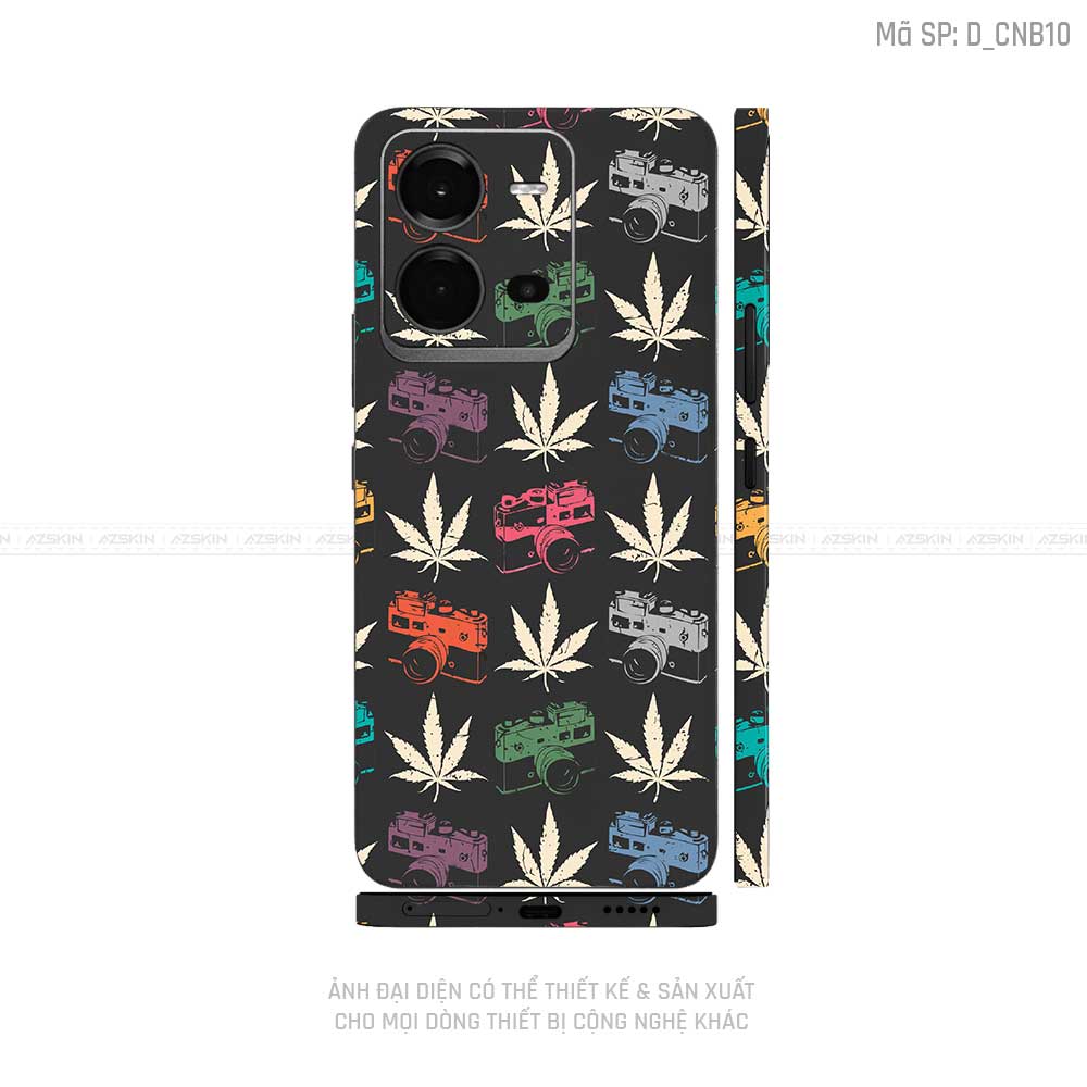 Dán Skin Vivo V Series Hình Canabis | D_CNB10
