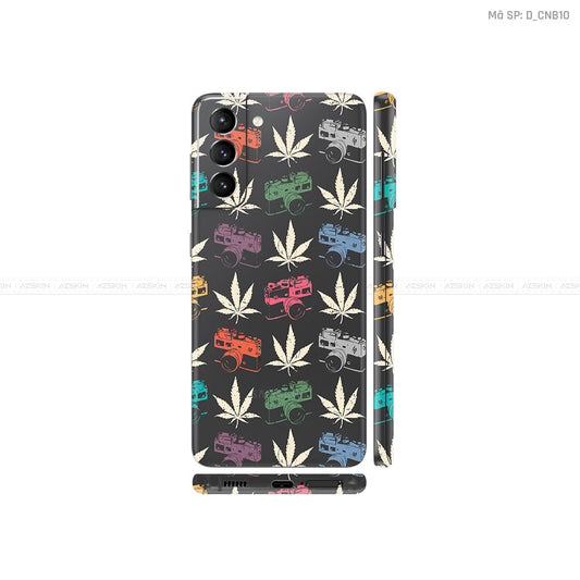 Dán Skin Galaxy S21 Series Hình Canabis | D_CNB10