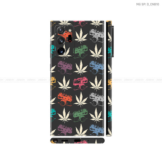 Dán Skin Galaxy Note 20 Series Hình Canabis | D_CNB10