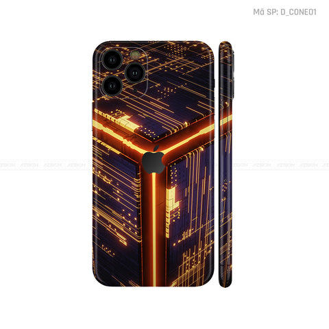 Dán Skin IPhone 11 Series Hình Công Nghệ | D_CONE01