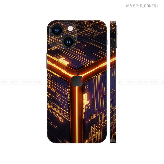 Dán Skin IPhone 14 Series Hình Công Nghệ | D_CONE01