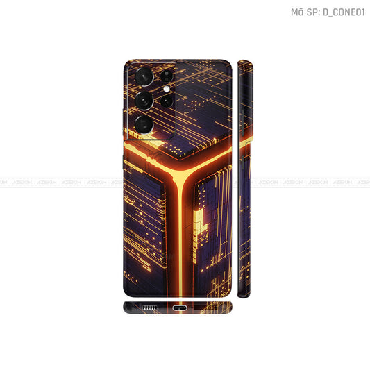 Dán Skin Galaxy S21 Series Chủ Đề Công Nghệ | D_CONE01