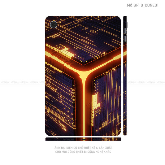 Dán Skin Máy Tính Bảng Oppo Pad Series Hình Công Nghệ | D_CONE01