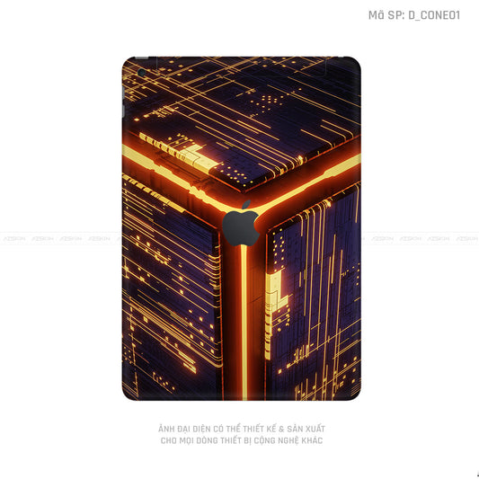 Dán Skin IPad Gen Series Hình Công Nghê | D_CONE01