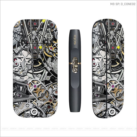 Dán Skin IQOS Hình Công Nghệ | D_CONE02