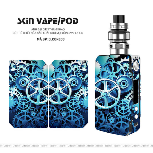 Dán Skin Vape Hình Cộng Nghệ | D_CONE03