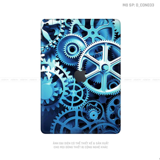 Dán Skin IPad Gen Series Hình Công Nghê | D_CONE03